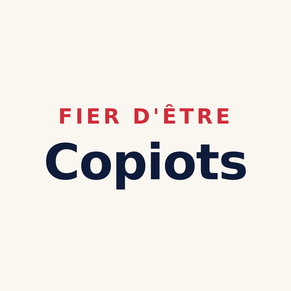 Tasse « Fier d'être Copiots » — design pour Sainte-Marie-à-Py