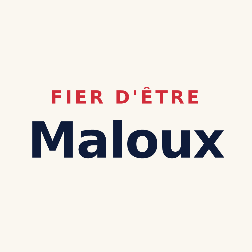 Tasse « Fier d'être Maloux » — design pour Sainte-Marie-d'Alloix
