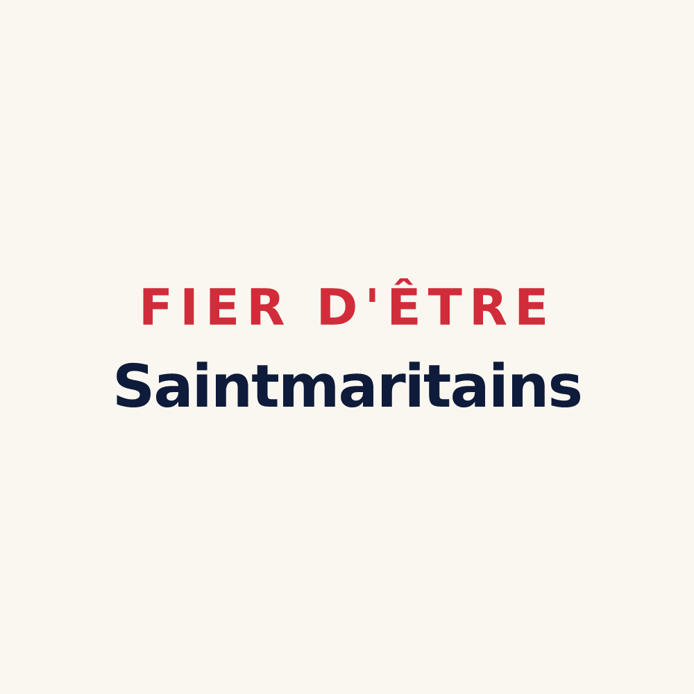 Tasse « Fier d'être Saintmaritains » — design pour Sainte-Marie-des-Champs