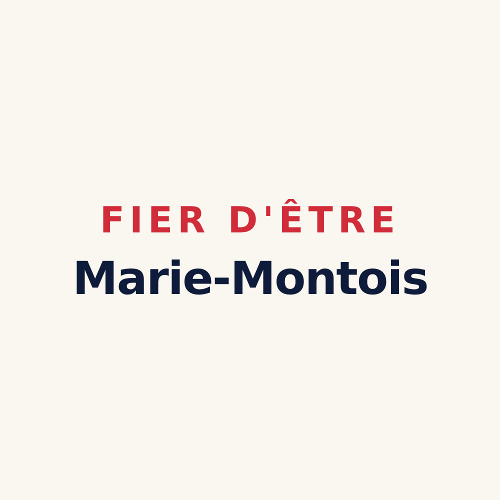 Tasse « Fier d'être Marie-Montois » — design pour Sainte-Marie-du-Mont