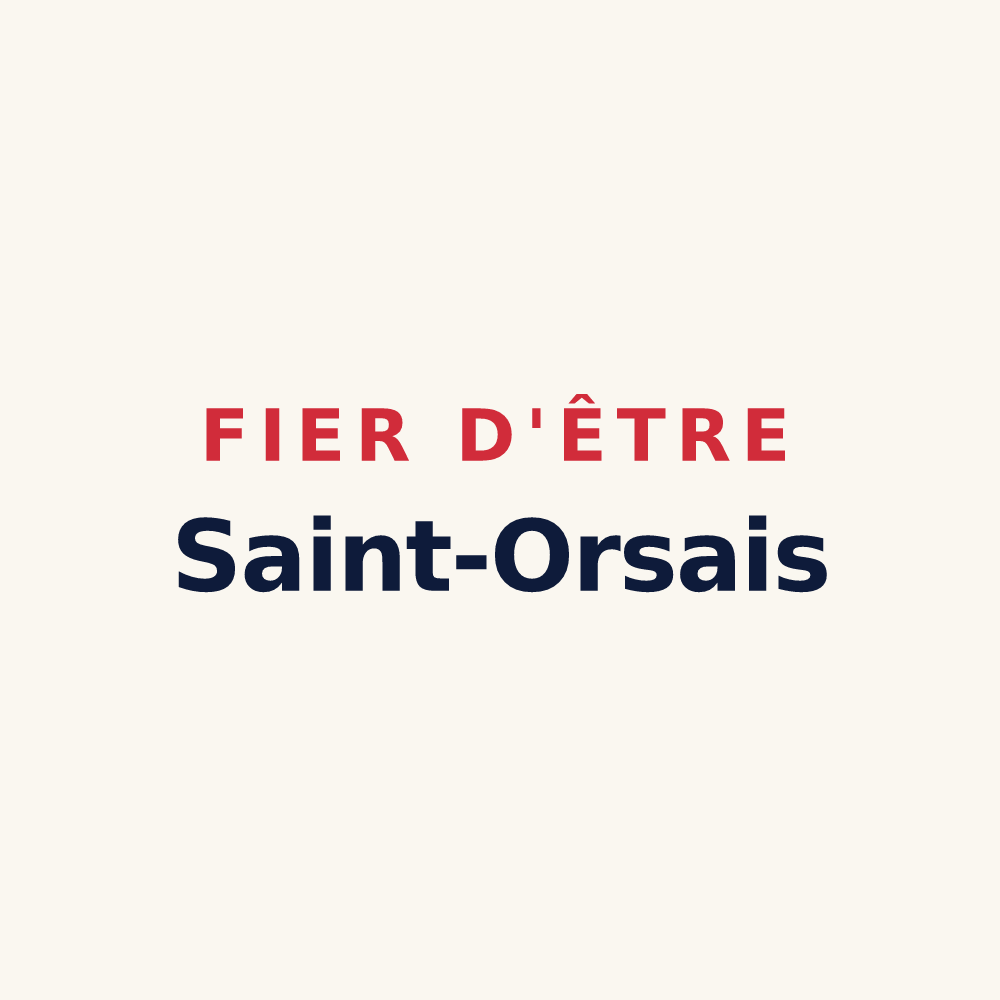 Tasse « Fier d'être Saint-Orsais » — design pour Sainte-Orse