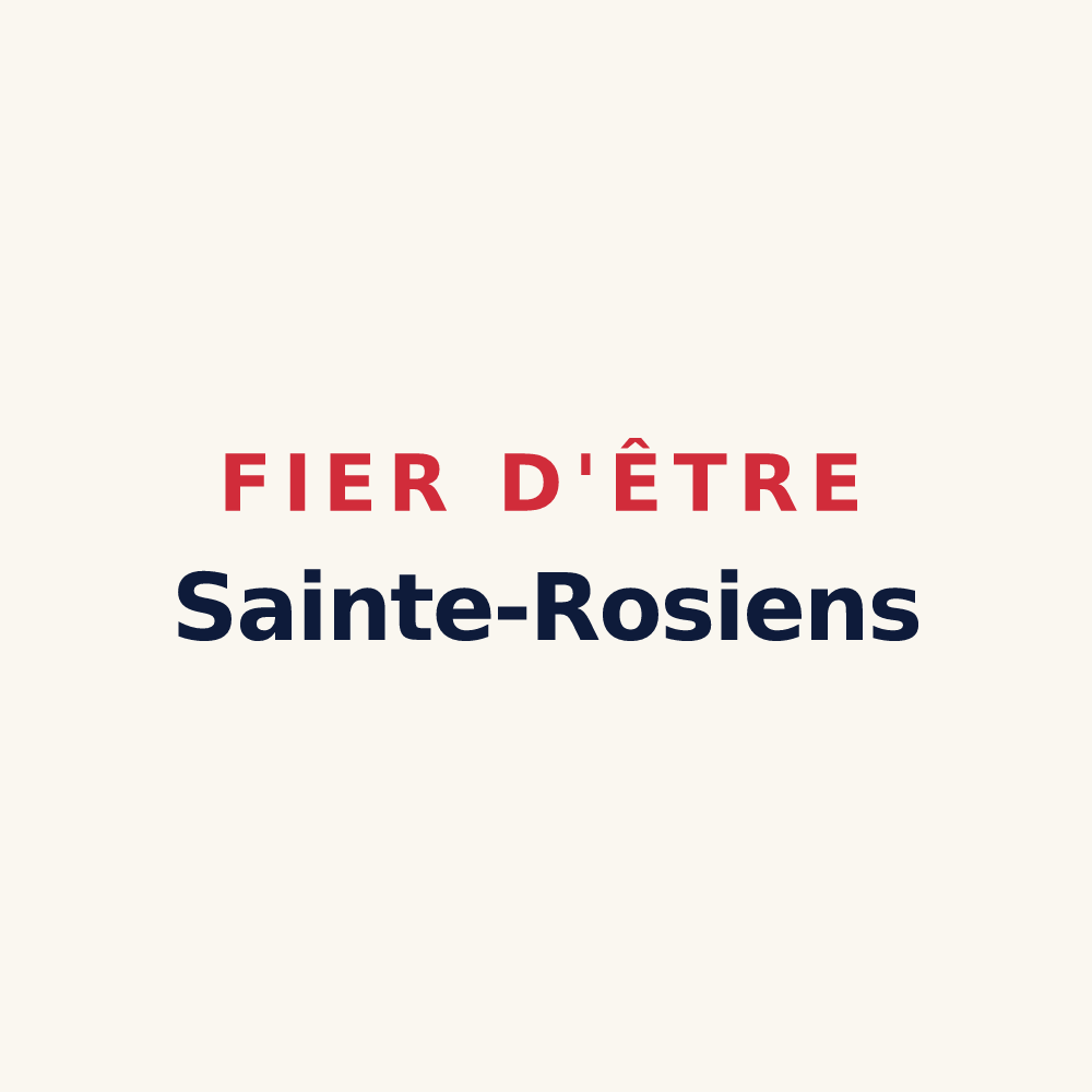 Tasse « Fier d'être Sainte-Rosiens » — design pour Sainte-Rose