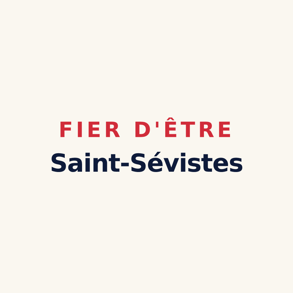 Tasse « Fier d'être Saint-Sévistes » — design pour Sainte-Sève