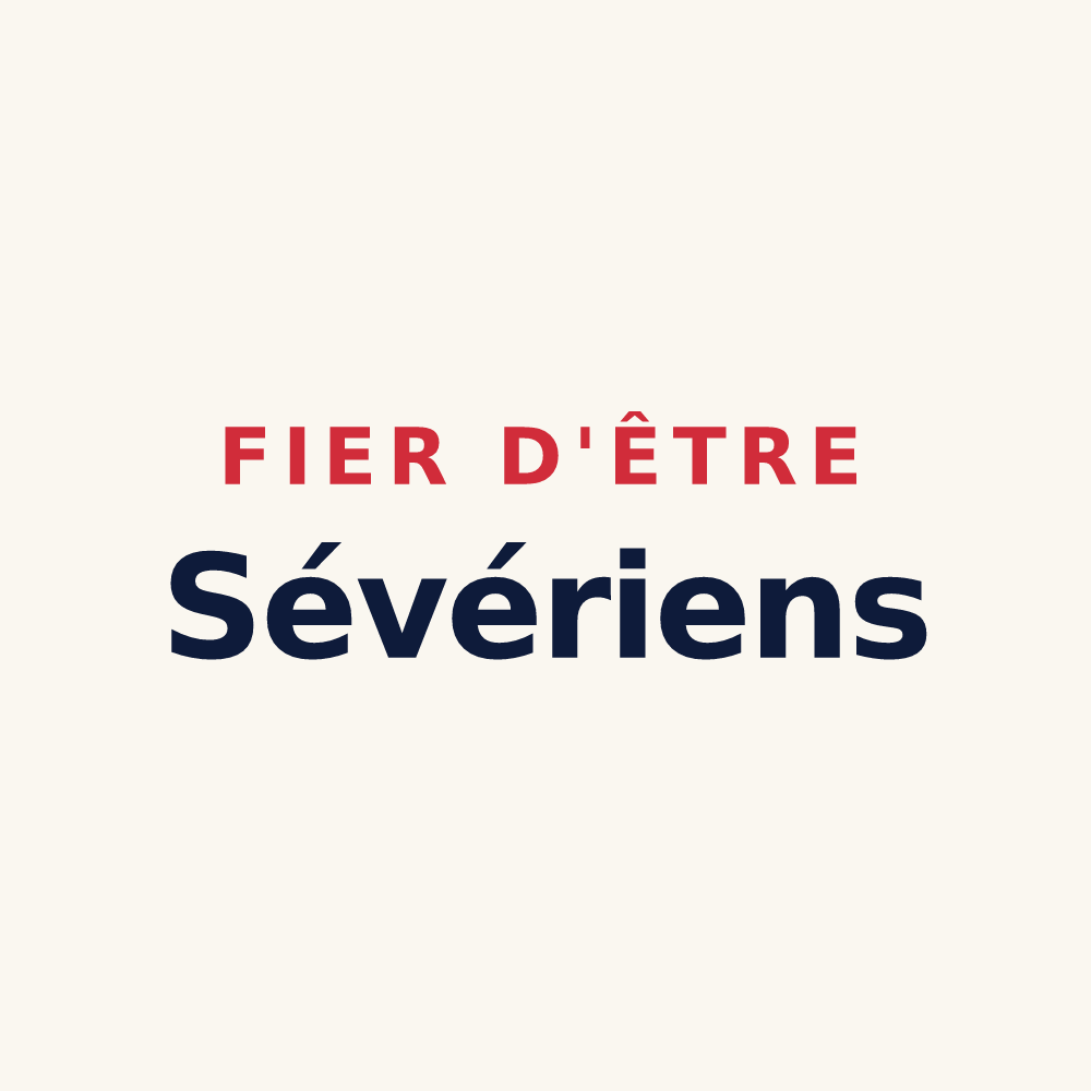 Tasse « Fier d'être Sévériens » — design pour Sainte-Sévère