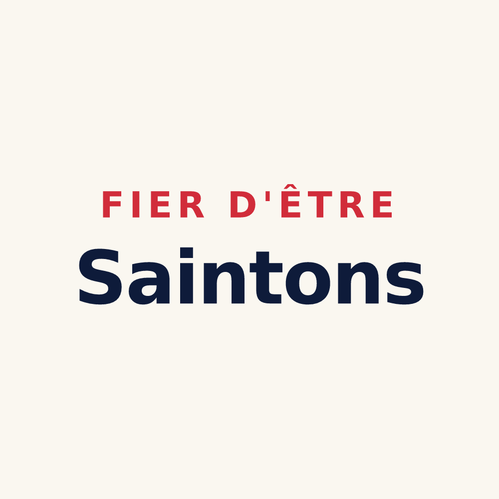 Tasse « Fier d'être Saintons » — design pour Saints-en-Puisaye