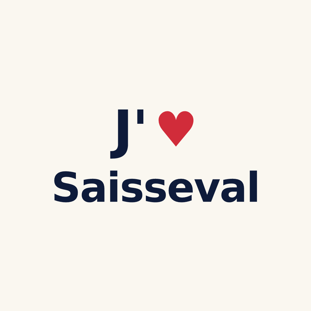 Tasse personnalisée Saisseval — design J'aime Saisseval