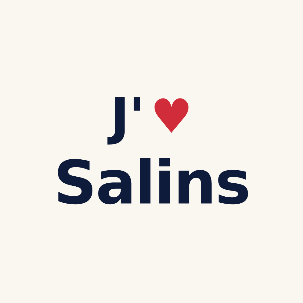 Tasse personnalisée Salins — design J'aime Salins