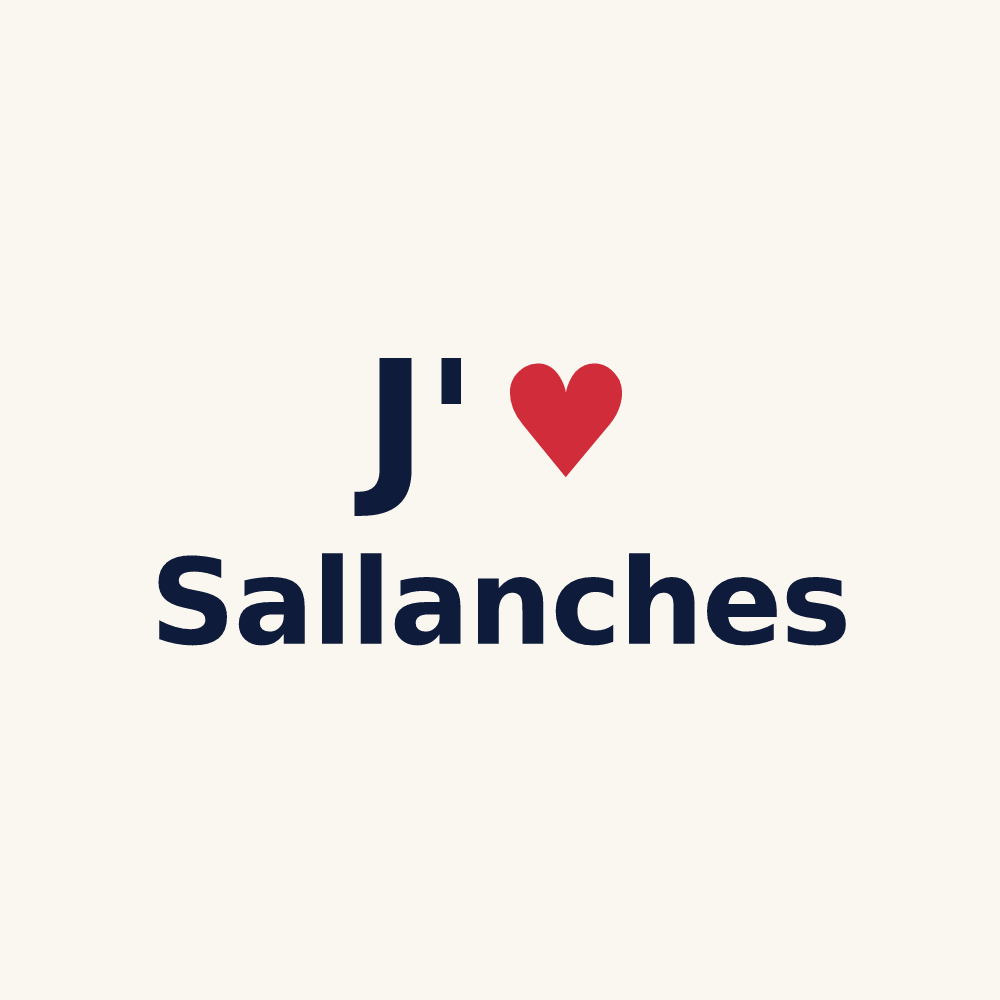 Tasse personnalisée Sallanches — design J'aime Sallanches