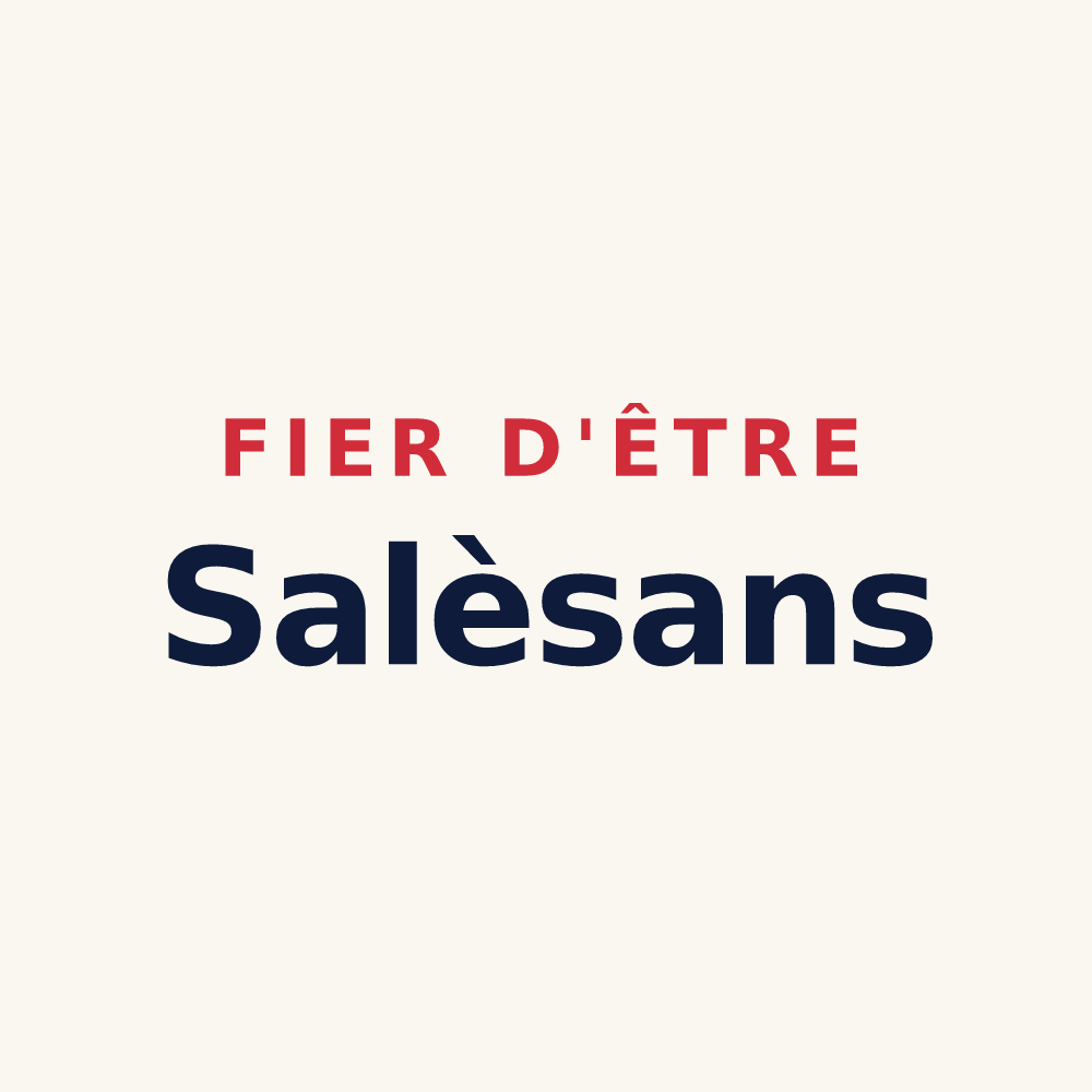 Tasse « Fier d'être Salèsans » — design pour Salles