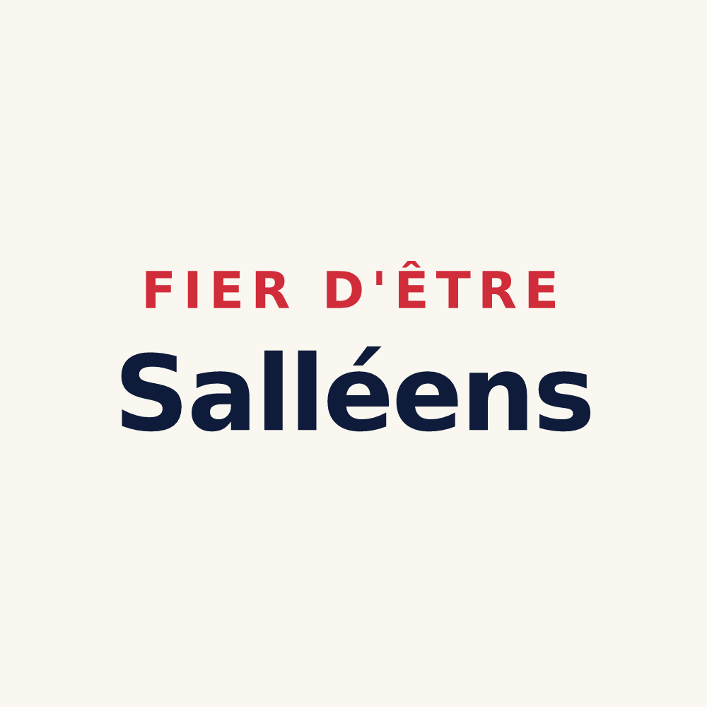 Tasse « Fier d'être Salléens » — design pour Salles-d'Angles