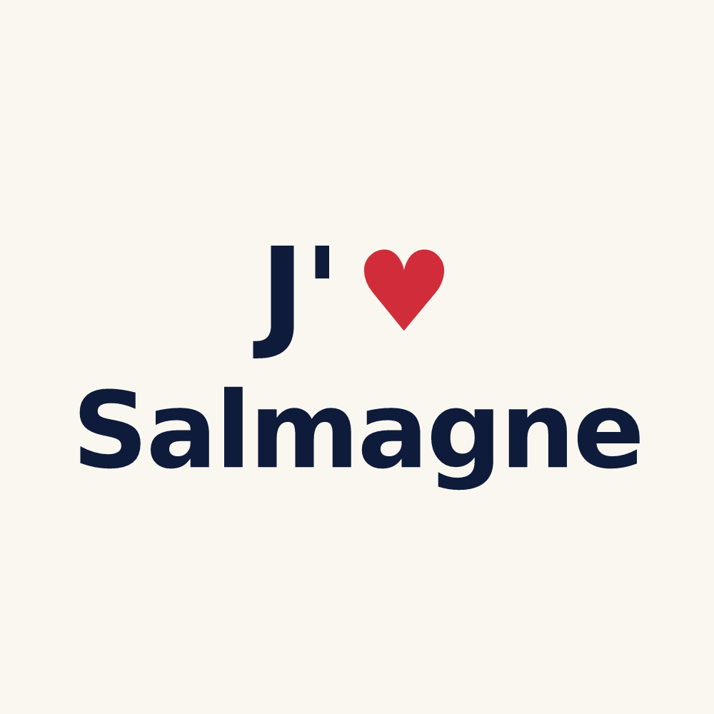 Tasse personnalisée Salmagne — design J'aime Salmagne
