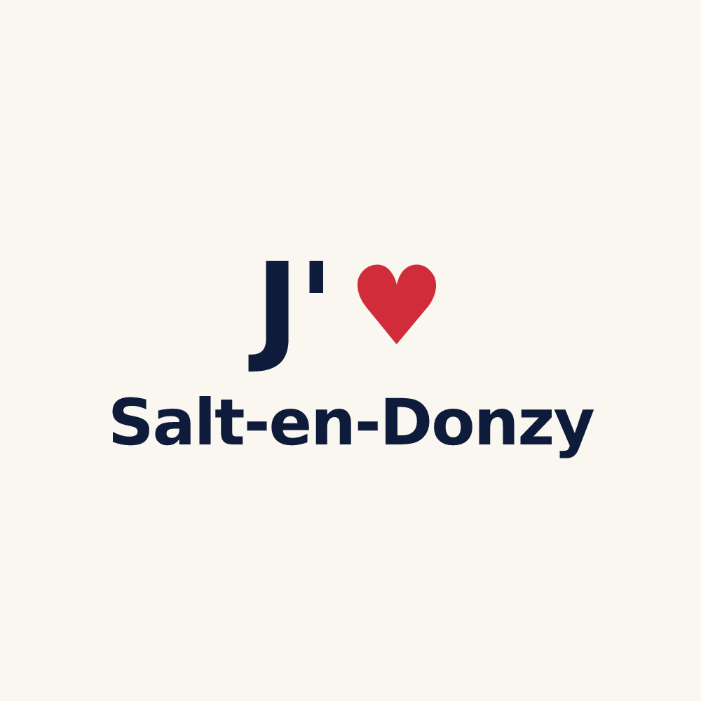Tasse personnalisée Salt-en-Donzy — design J'aime Salt-en-Donzy