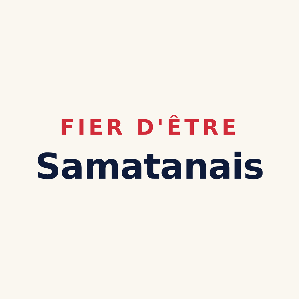 Tasse « Fier d'être Samatanais » — design pour Samatan