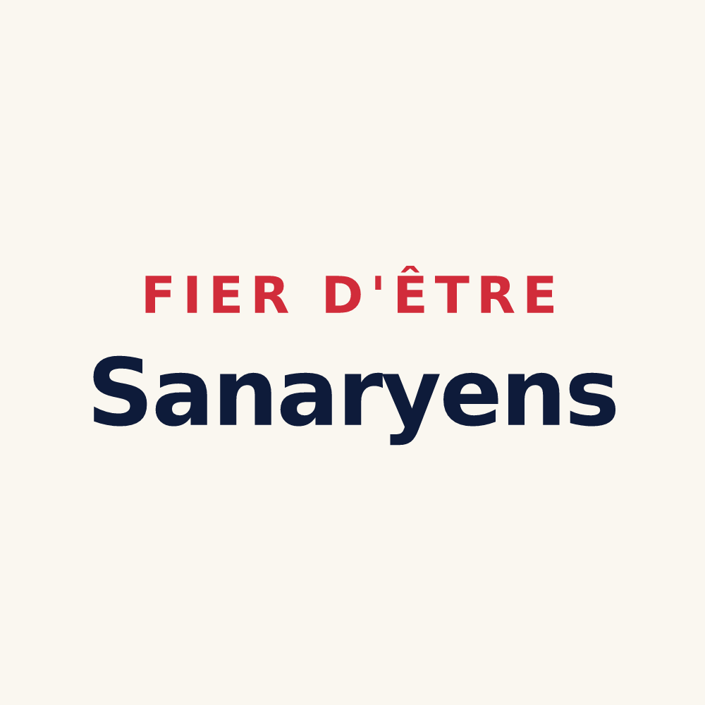 Tasse « Fier d'être Sanaryens » — design pour Sanary-sur-Mer