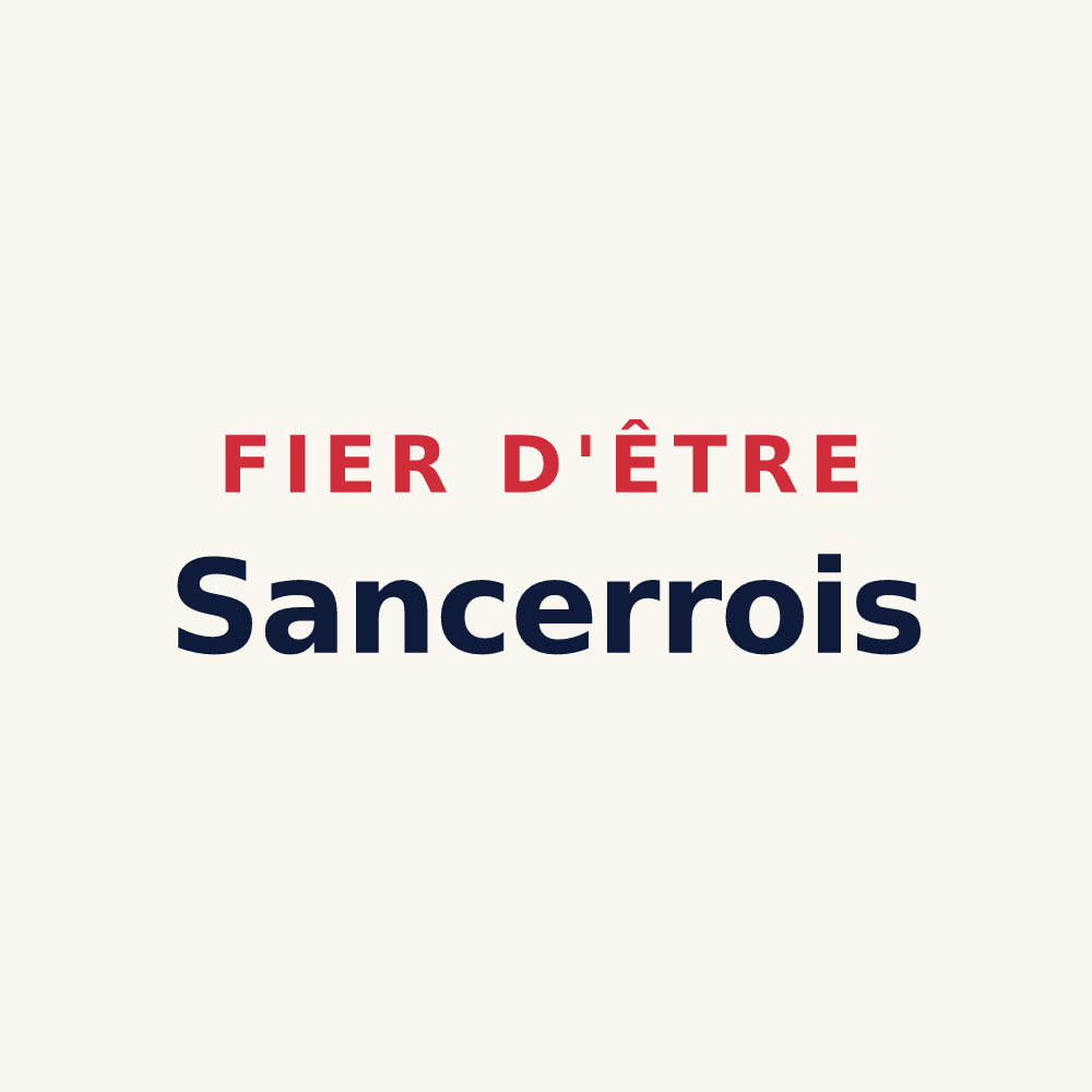 Tasse « Fier d'être Sancerrois » — design pour Sancerre