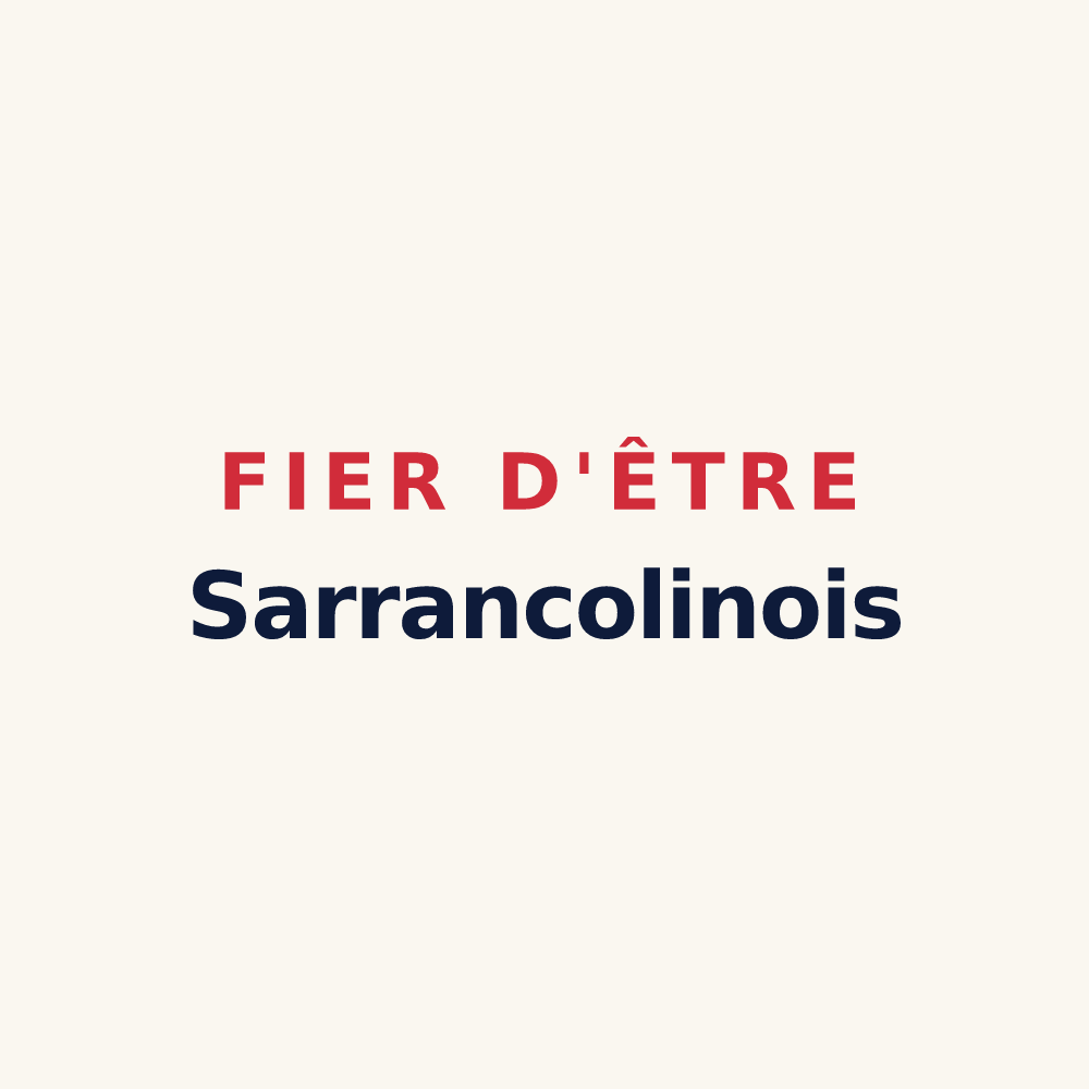 Tasse « Fier d'être Sarrancolinois » — design pour Sarrancolin