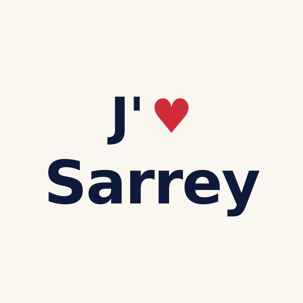 Tasse personnalisée Sarrey — design J'aime Sarrey