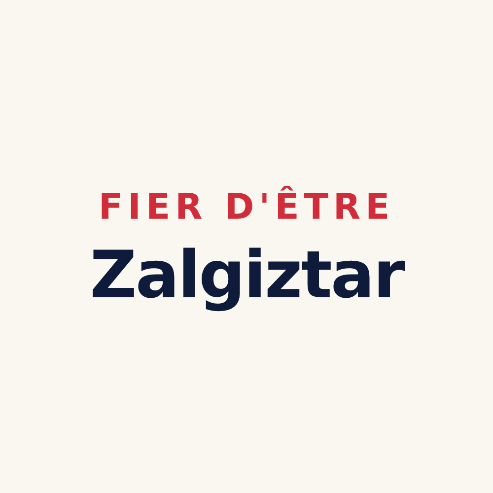 Tasse « Fier d'être Zalgiztar » — design pour Sauguis-Saint-Étienne