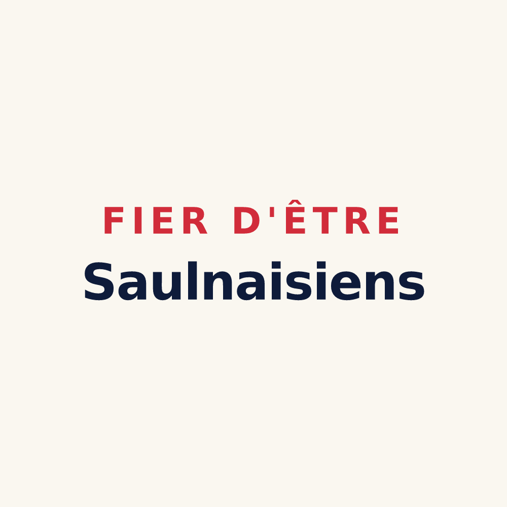 Tasse « Fier d'être Saulnaisiens » — design pour Saulnay