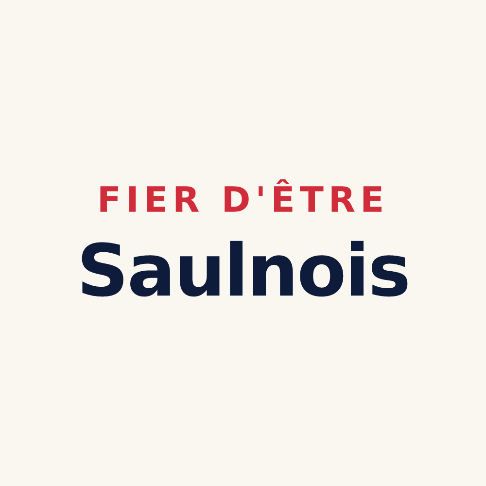 Tasse « Fier d'être Saulnois » — design pour Saulnes
