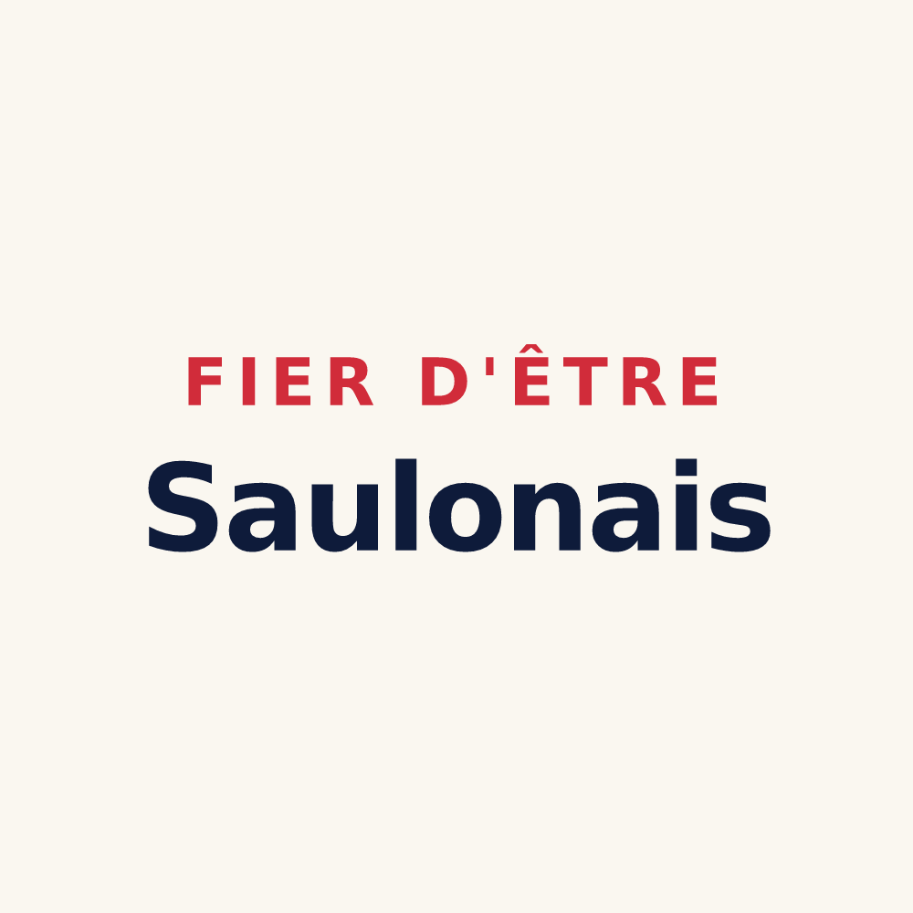 Tasse « Fier d'être Saulonais » — design pour Saulon-la-Rue