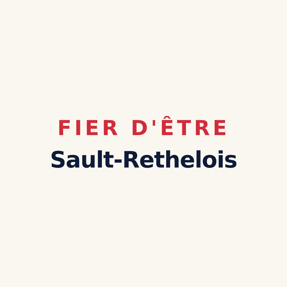 Tasse « Fier d'être Sault-Rethelois » — design pour Sault-lès-Rethel