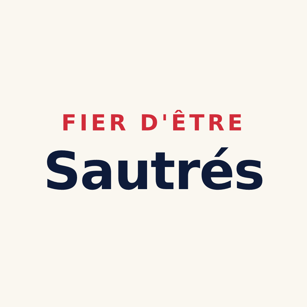 Tasse « Fier d'être Sautrés » — design pour Saulx