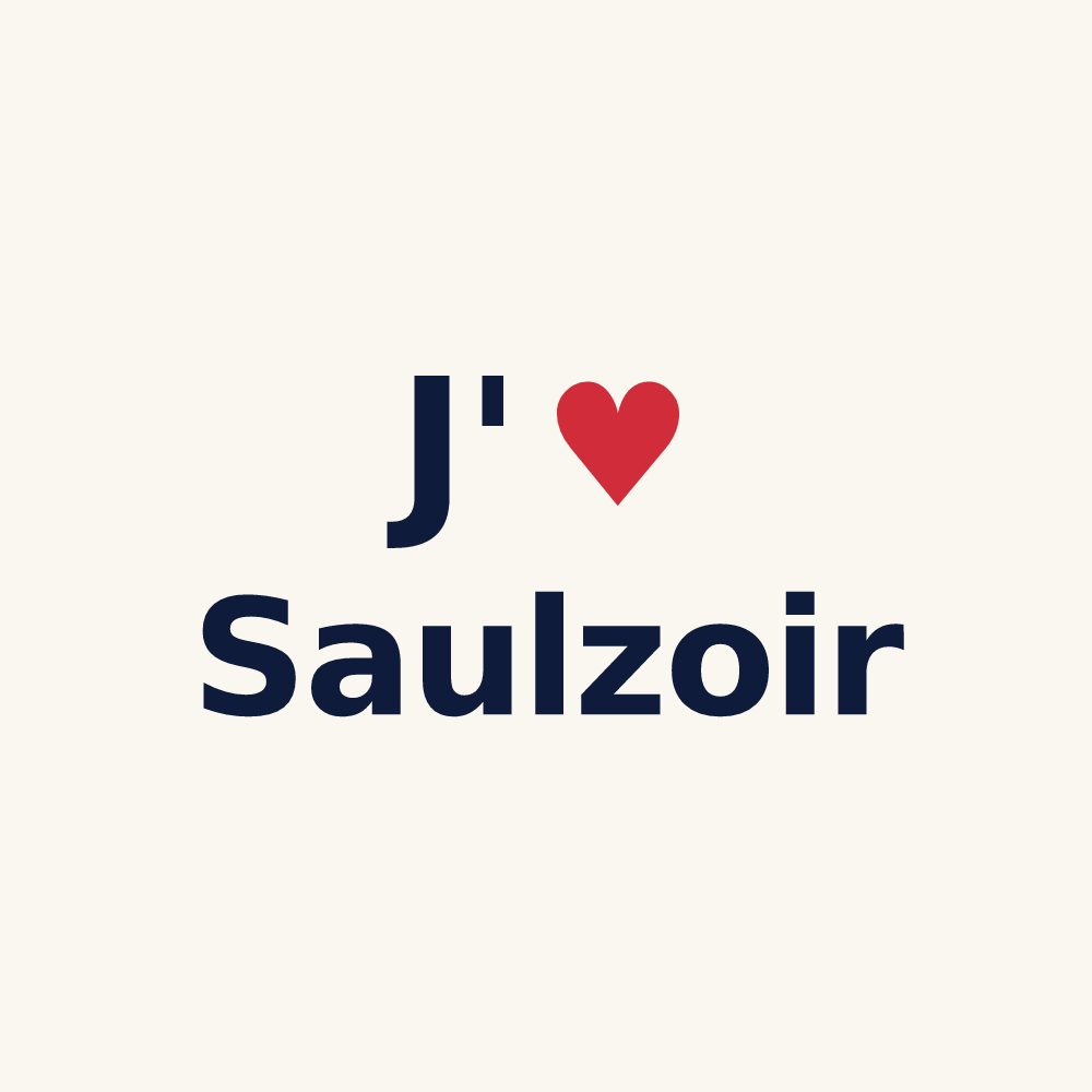 Tasse personnalisée Saulzoir — design J'aime Saulzoir