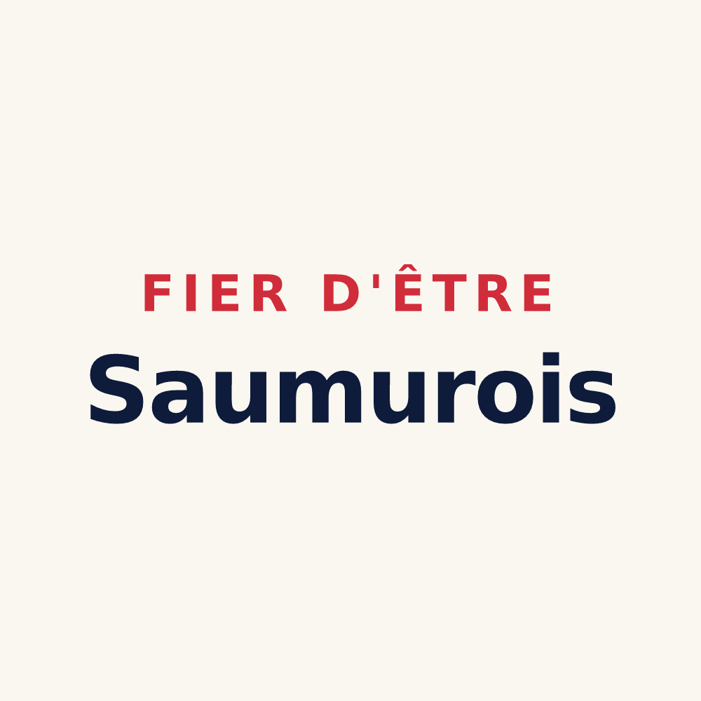 Tasse « Fier d'être Saumurois » — design pour Saumur