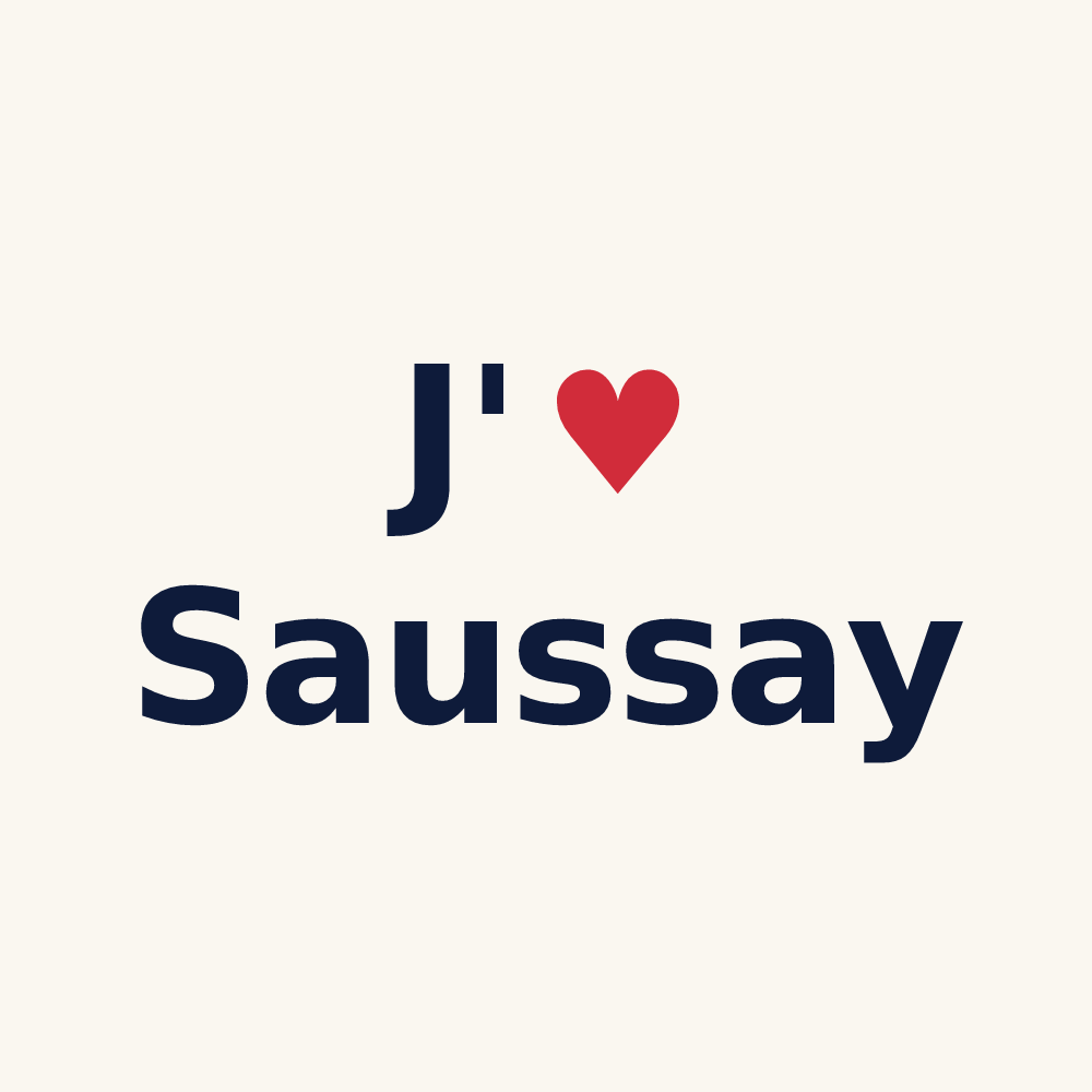 Tasse personnalisée Saussay — design J'aime Saussay