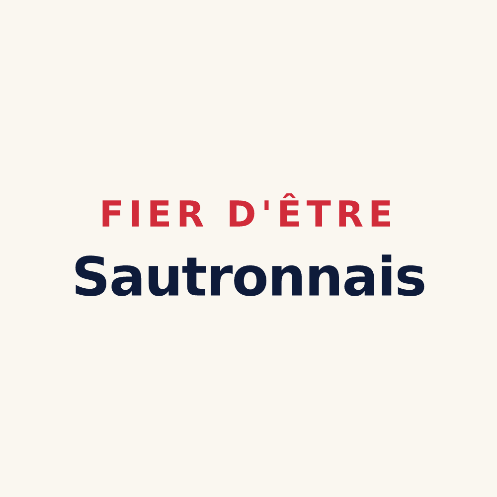 Tasse « Fier d'être Sautronnais » — design pour Sautron