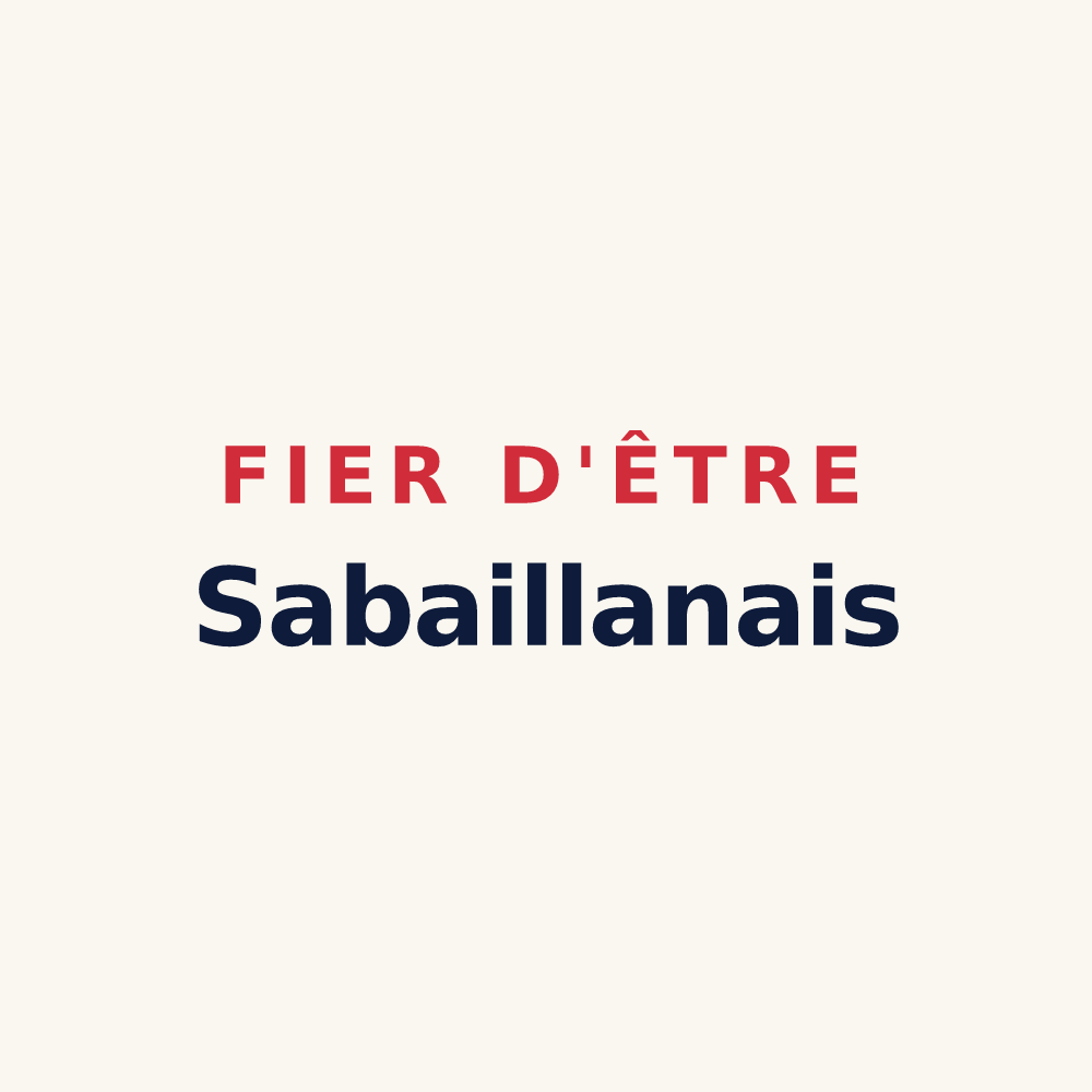 Tasse « Fier d'être Sabaillanais » — design pour Sauvimont