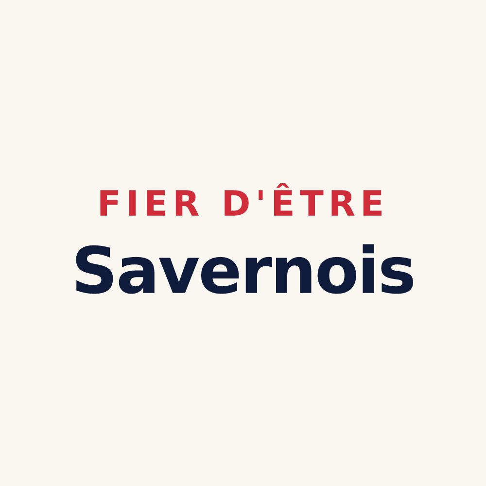 Tasse « Fier d'être Savernois » — design pour Saverne