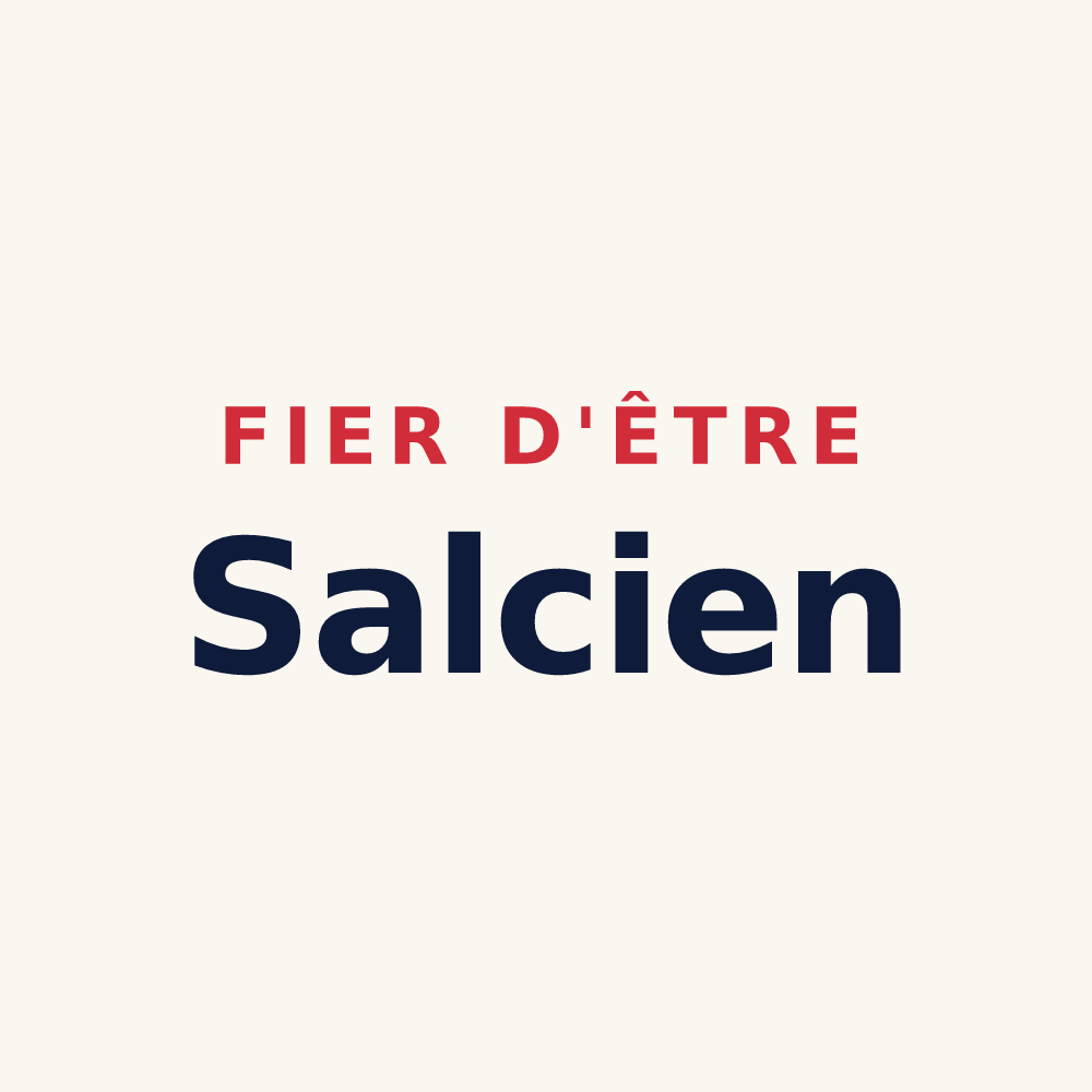 Tasse « Fier d'être Salcien » — design pour Sceaux-d'Anjou