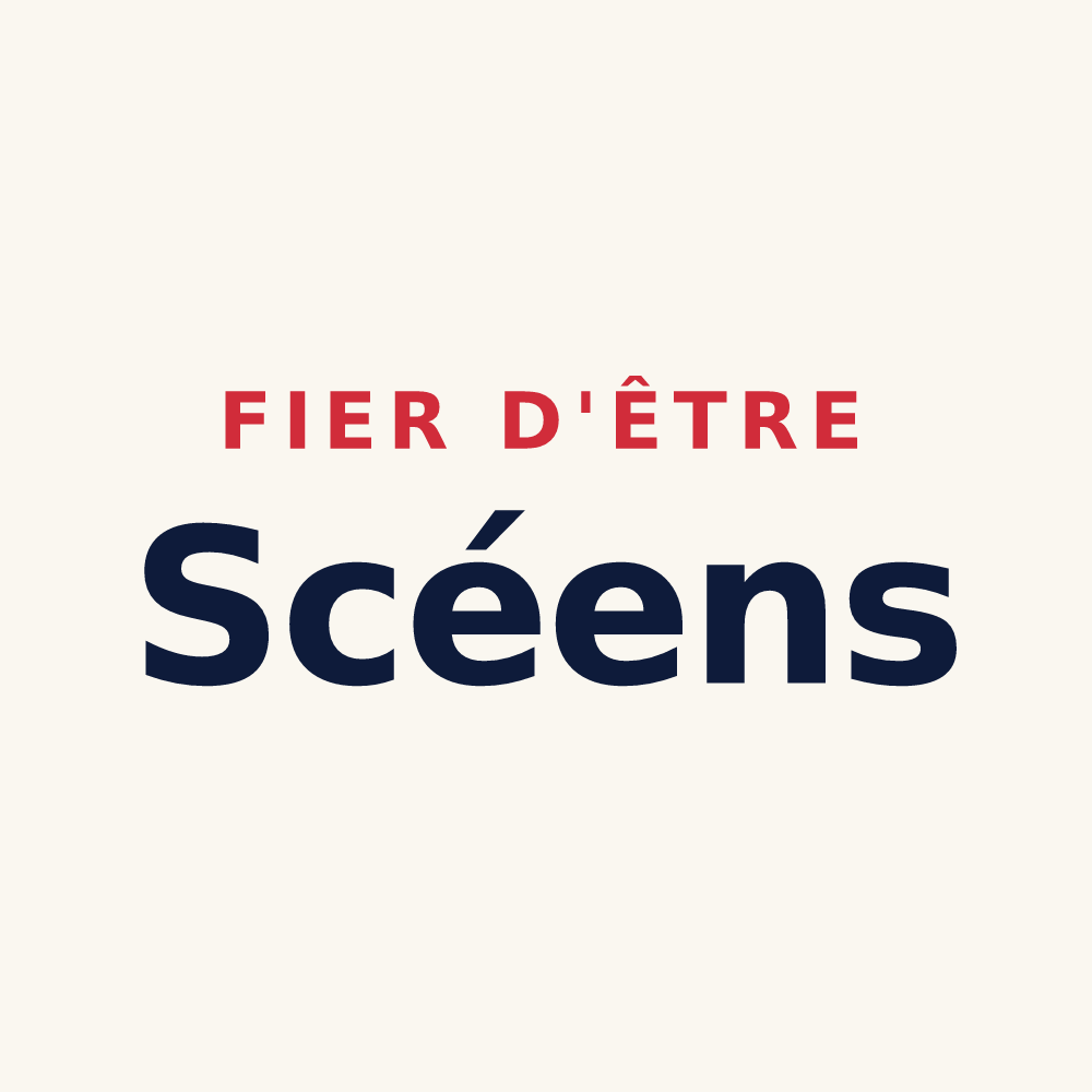 Tasse « Fier d'être Scéens » — design pour Sceaux