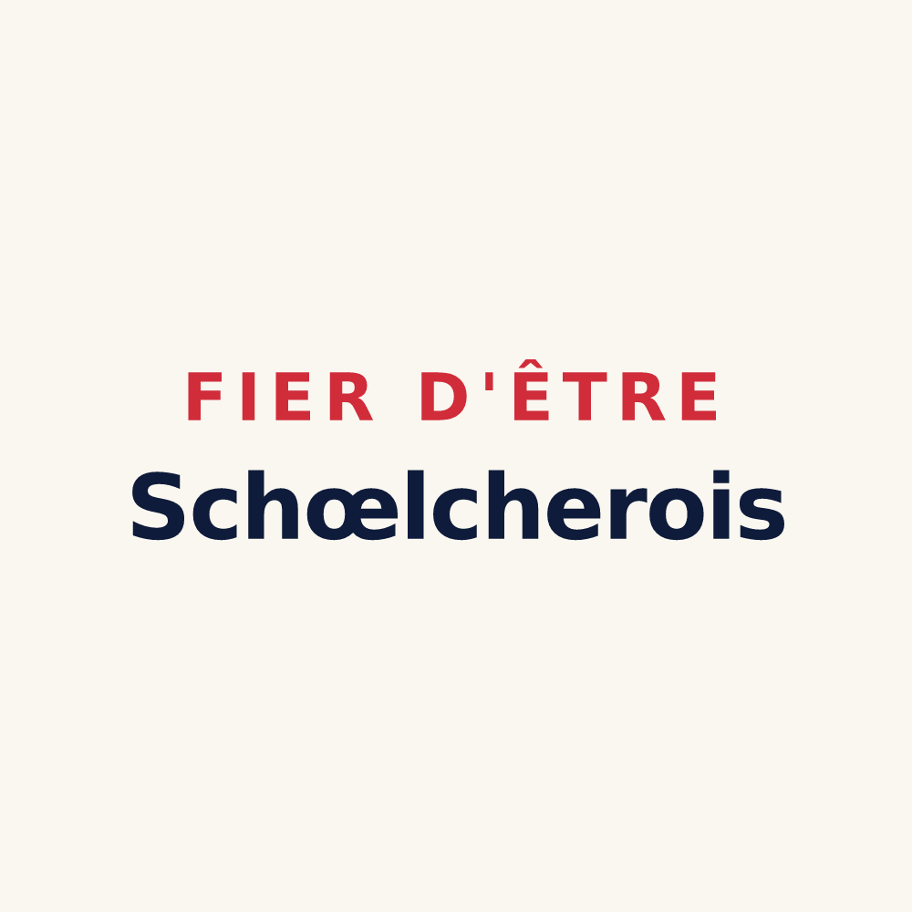 Tasse « Fier d'être Schœlcherois » — design pour Schœlcher