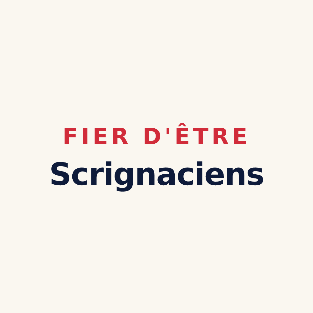 Tasse « Fier d'être Scrignaciens » — design pour Scrignac