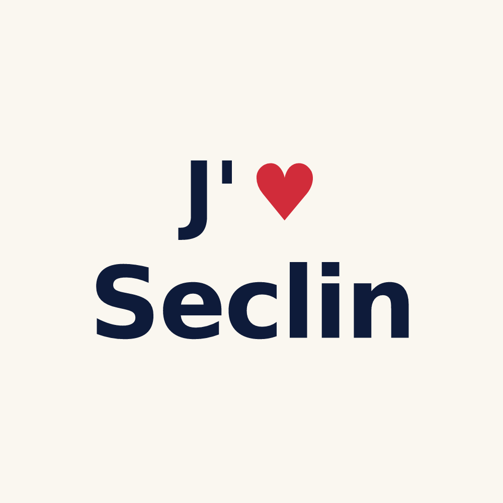 Tasse personnalisée Seclin — design J'aime Seclin
