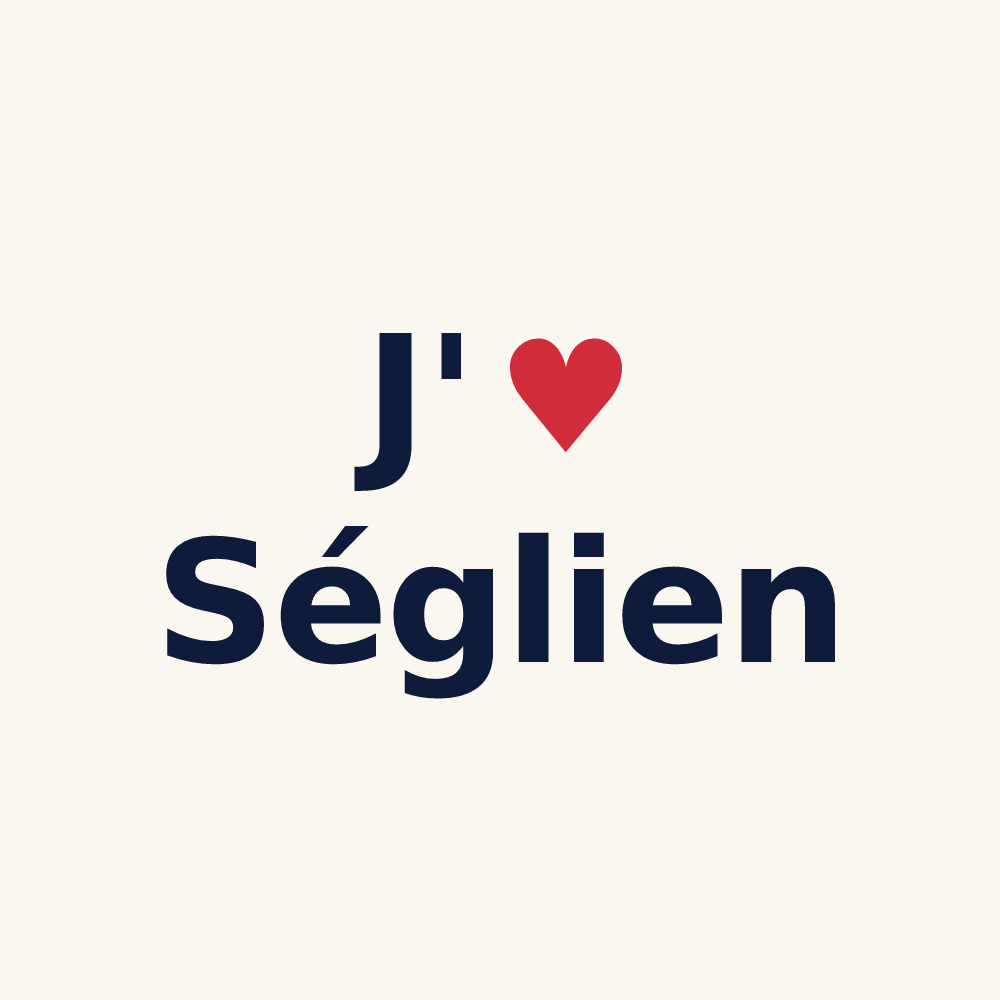 Tasse personnalisée Séglien — design J'aime Séglien