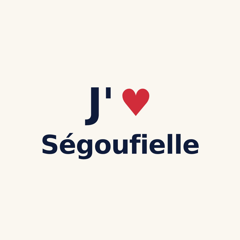 Tasse personnalisée Ségoufielle — design J'aime Ségoufielle
