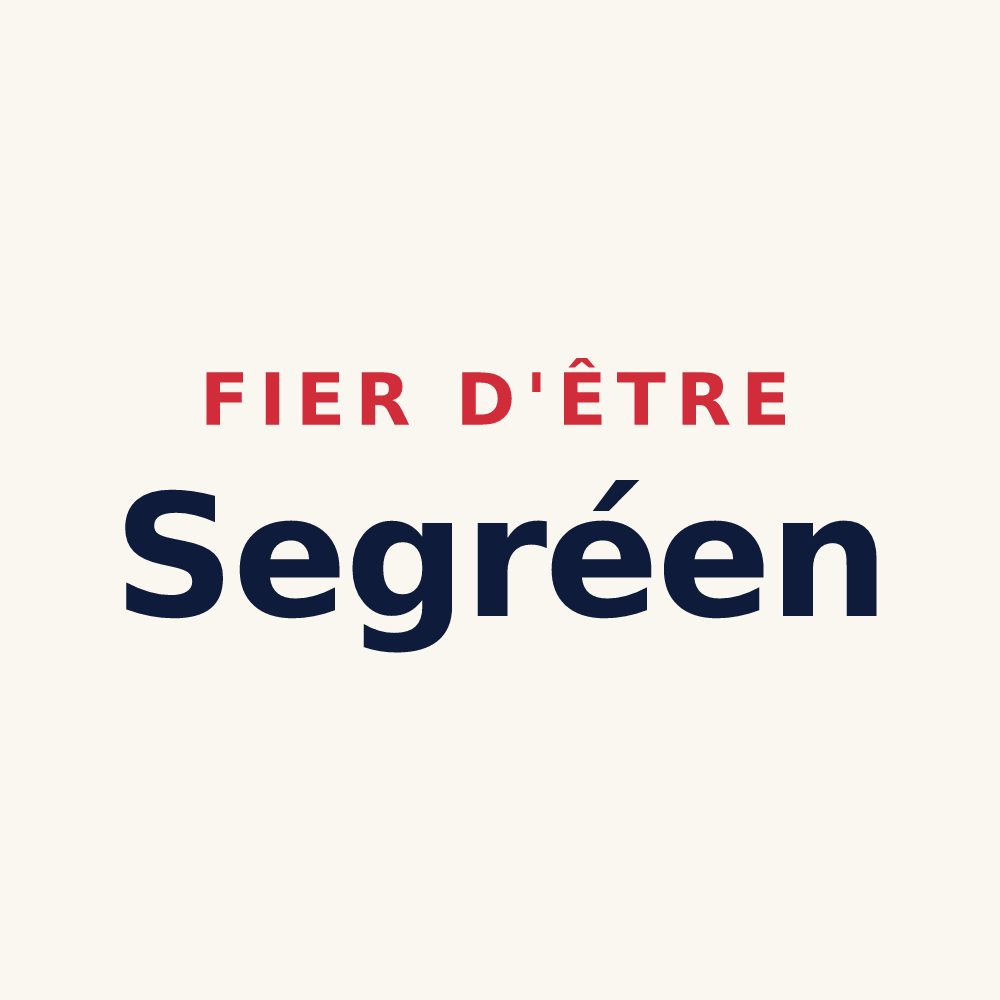 Tasse « Fier d'être Segréen » — design pour Segré-en-Anjou Bleu