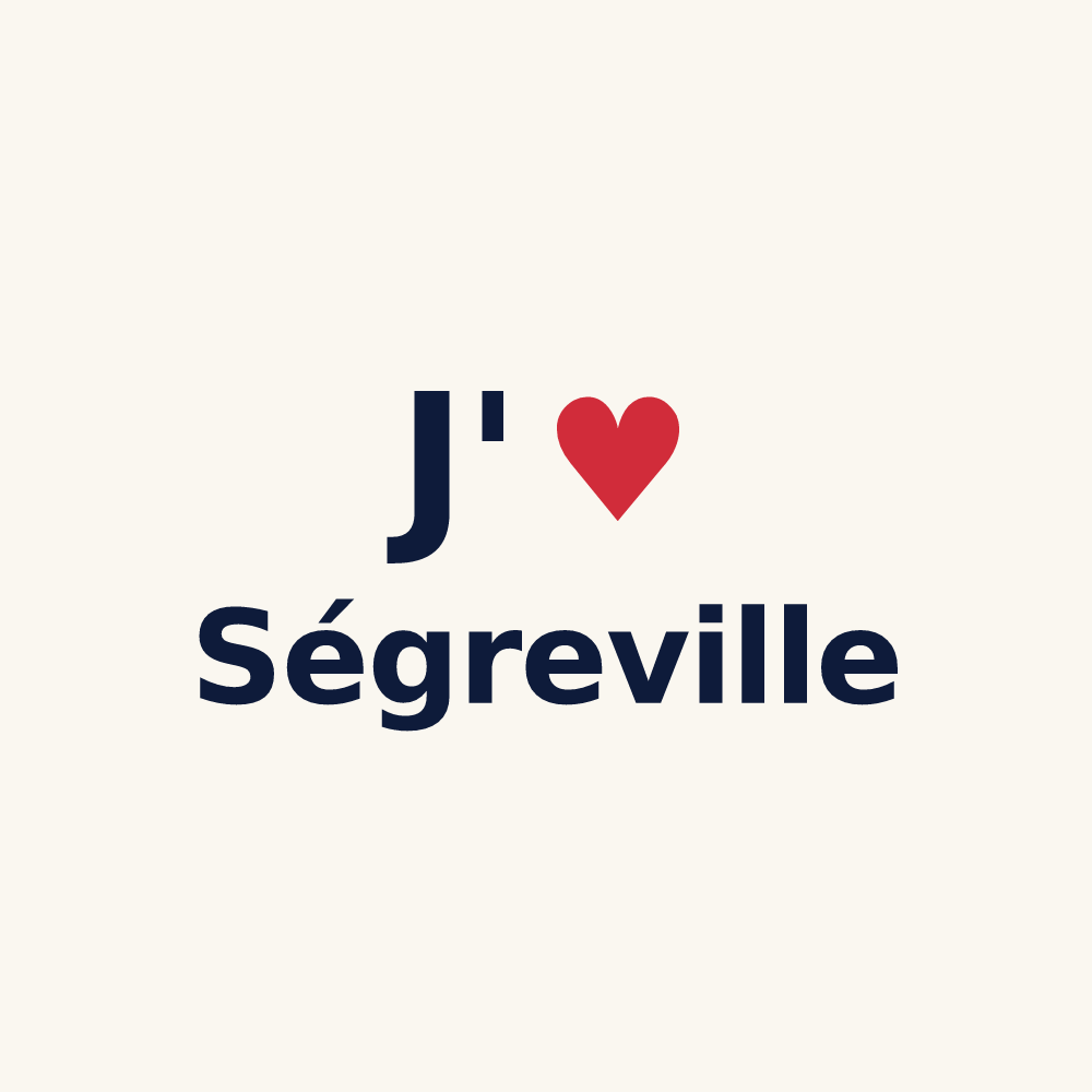 Tasse personnalisée Ségreville — design J'aime Ségreville