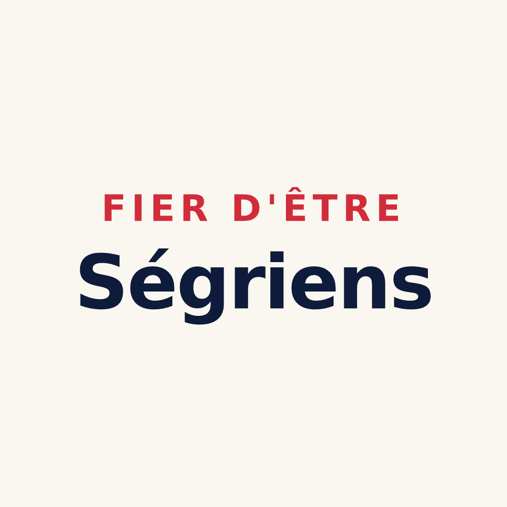Tasse « Fier d'être Ségriens » — design pour Ségry