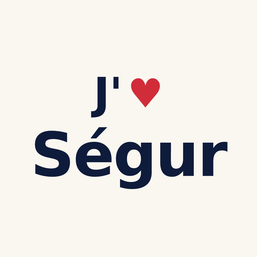 Tasse personnalisée Ségur — design J'aime Ségur