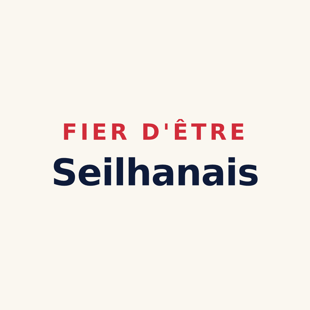 Tasse « Fier d'être Seilhanais » — design pour Seilhan