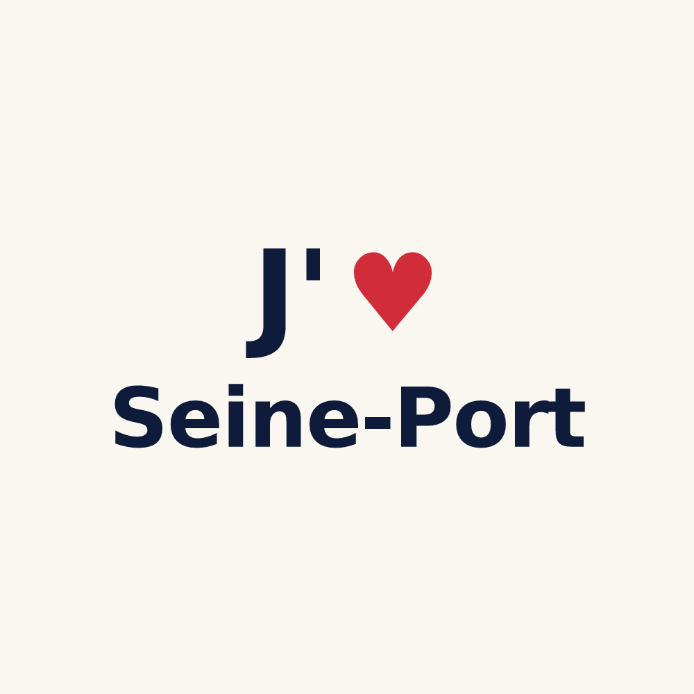 Tasse personnalisée Seine-Port — design J'aime Seine-Port