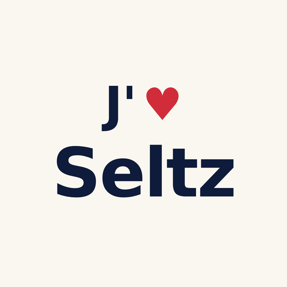Tasse personnalisée Seltz — design J'aime Seltz