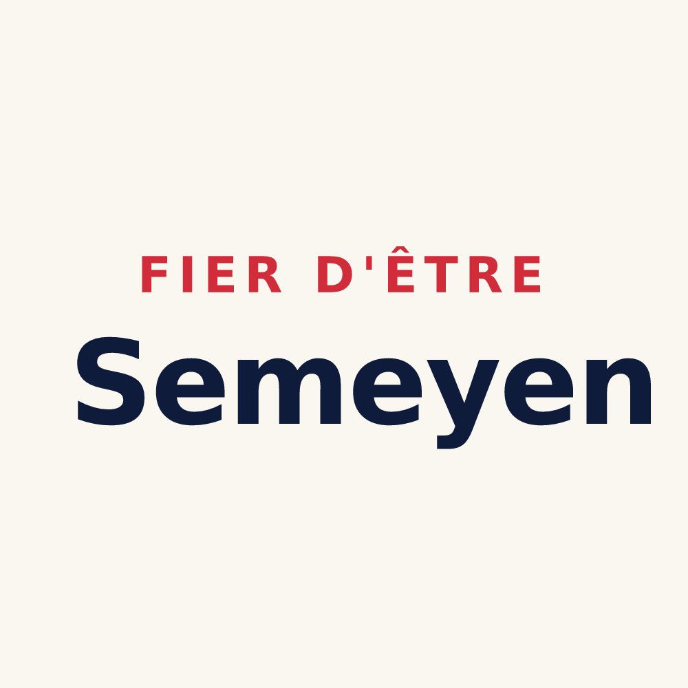 Tasse « Fier d'être Semeyen » — design pour Semoy