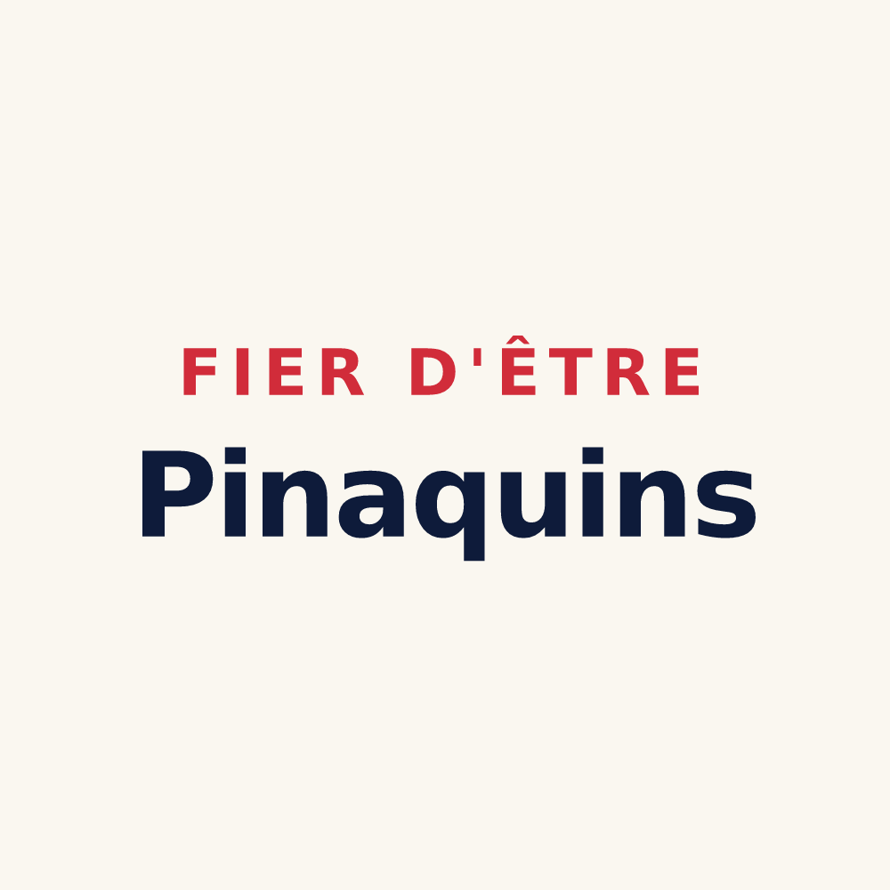 Tasse « Fier d'être Pinaquins » — design pour Sempigny