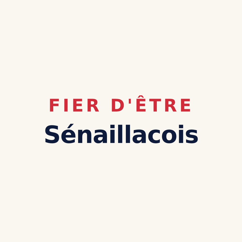 Tasse « Fier d'être Sénaillacois » — design pour Sénaillac-Lauzès
